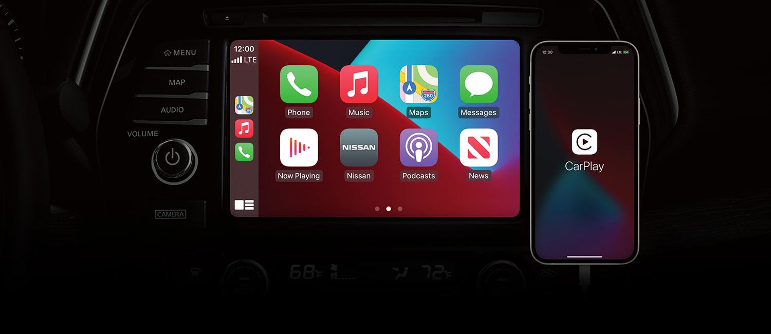 2022 Nissan Maxima touch screen with carplay connected apps | Moses Nissan of Huntington in Huntington WV