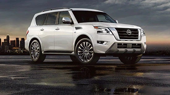 2023 Nissan Armada new 22-inch 14-spoke aluminum-alloy wheels. | Moses Nissan of Huntington in Huntington WV